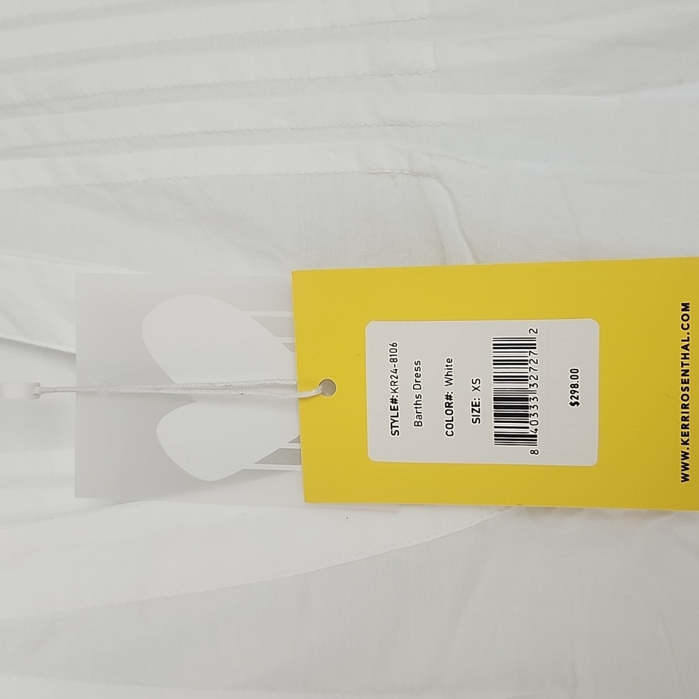 NEW KERRI ROSENTHAL barths dress in white XS - Picture 10 of 15
